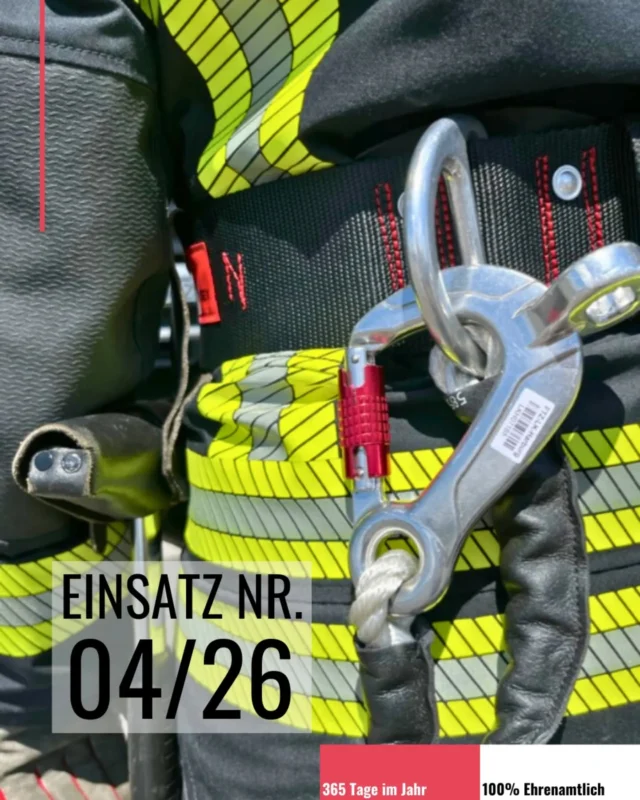 Am Freitagmorgen wurden wir zu einer technischen Hilfeleistung - Person hinter verschlossener Tür alarmiert.