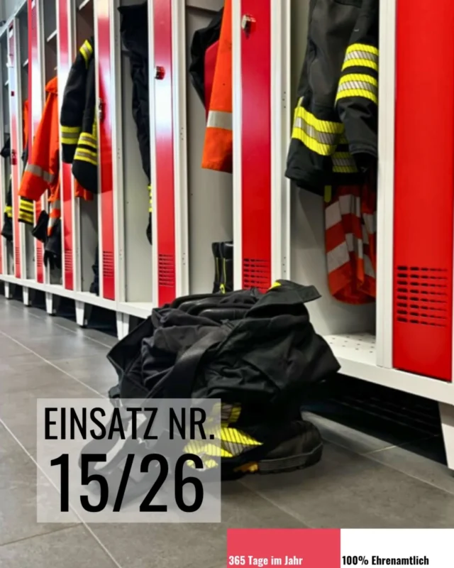 Gestern Nachmittag wurden wir zu einer TH1-Y - technische Hilfeleistung Menschenrettung - in Wulfsen alarmiert.
Noch auf der Anfahrt hieß es für uns Einsatzabbruch und so kehrten wir schnell zum Gerätehaus zurück.