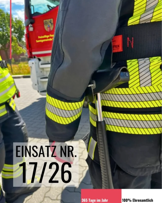 Mit dem Einsatzstichwort THV - technische Hilfeleistung, eingeschlossene Person - sind wir gestern Mittag alarmiert worden.
Vor Ort konnten wir die Tür schnell öffnen und die Person befreien.