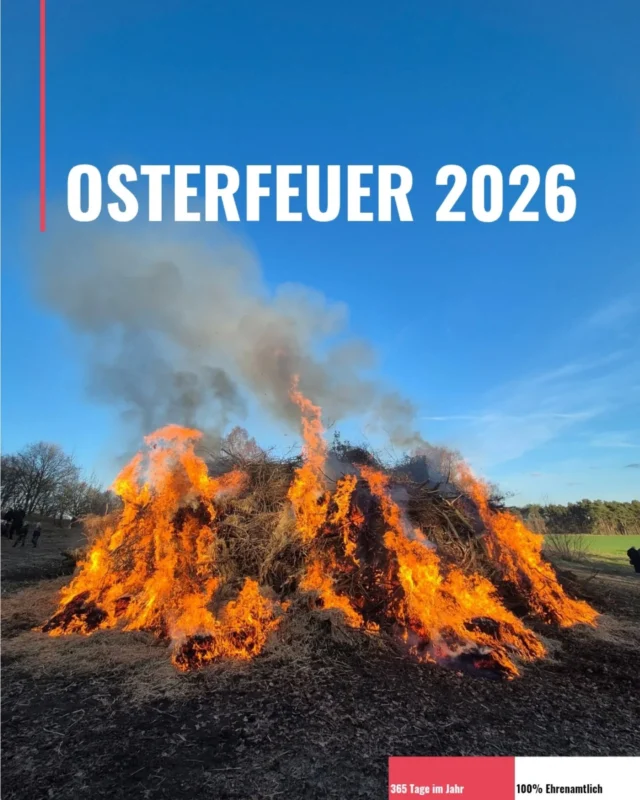 Letzten Samstag fand bei bestem Wetter das traditionelle Osterfeuer auf dem Gallerberg in Salzhausen statt.

Wir bedanken uns bei allen die mit dabei waren und einen schönen Abend mit uns verbracht haben.

Sowohl das große Osterfeuer als auch das kleine Kinderosterfeuer mit Stockbrot waren wieder bestens besucht.

Außerdem ein großes Dankeschön an alle Kameraden*innen die die Veranstaltung tatkräftig unterstützt haben.

Wir freuen uns schon aufs nächste Jahr! 😊